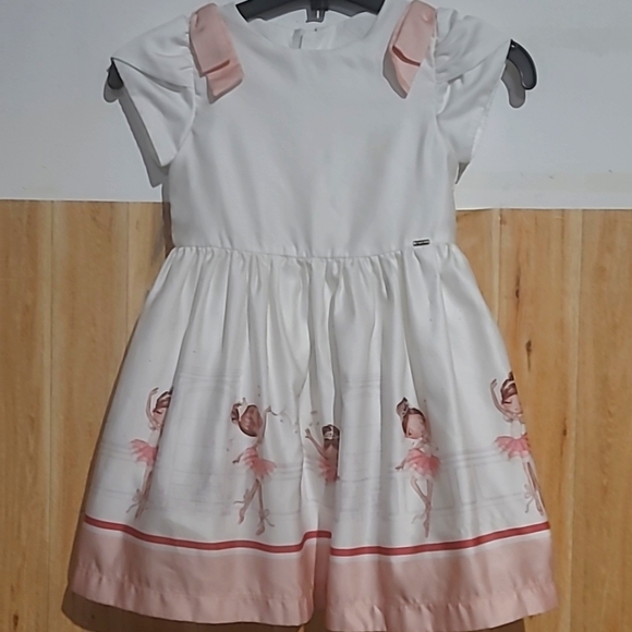 Mayoral Girls Ballerina Dress Size 5 - Picture 1 of 5
